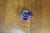 Purple Hand Blown Iridescent Frosted Art Glass Apple Paperweight Sculpture For Sale - Image 8 of 8