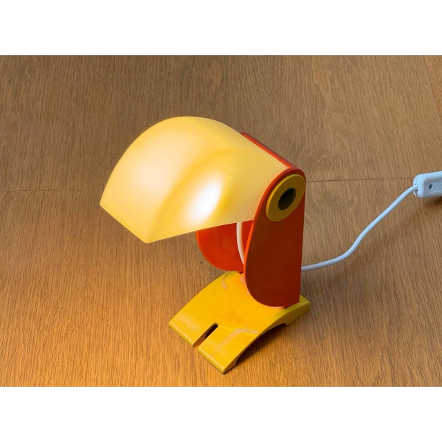 Toucan Table Lamp by Timer for Sormani, Italy, 1970s For Sale - Image 9 of 18