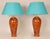 Vintage French Table Lamps in Faux Wood from Maison Charles, 1970s, Set of 2 For Sale - Image 12 of 12