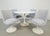 Vintage Tulip Dining Chairs and Table in the style of Eero Saarinen, 1970s, Set of 5 For Sale - Image 17 of 17