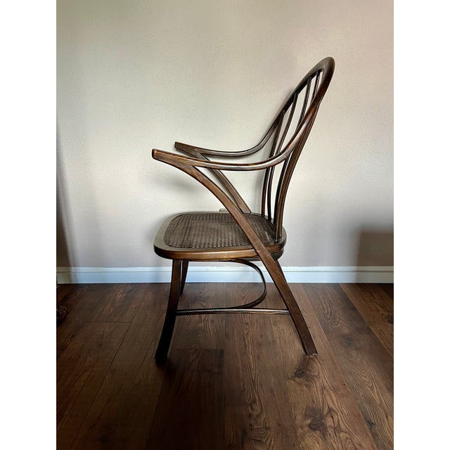 Art Deco Chair in Bentwood from Kepler & Bruy Zuffenhausen, 1930s For Sale - Image 16 of 16