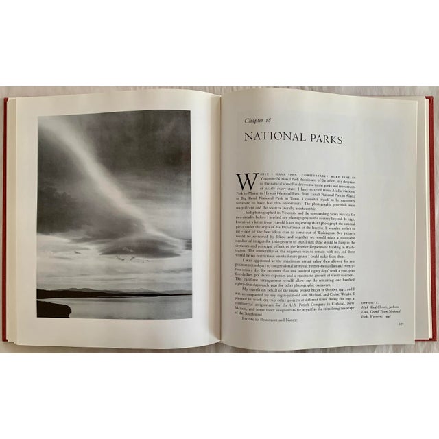 1986 Ansel Adams: An Autobiography Book For Sale - Image 9 of 11