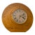 1980s Handcrafted Spalted Beech Wall Clock – Signed Tom Shaw – Natural Wood Artisan Design - Irish Artisan Designer For Sale