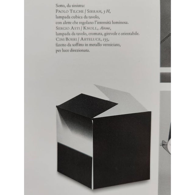 Stackable Cubic Lamp by Paolo Tilche, 1970s. For Sale - Image 3 of 8
