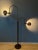 Highly flexible mid century gepo space age floor lamp with two arms and adjustable shades. The two cones can be turned in...