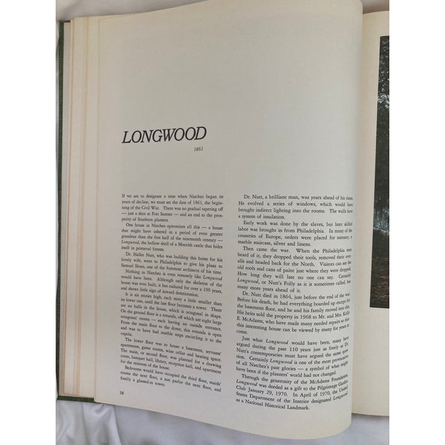 Ante-Bellum Homes of Natchez / an Oversized Vintage Coffee Table Book / 1970 For Sale In Nashville - Image 6 of 13