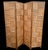 Mid 20th Century Vintage Organic Modern Rattan & Bamboo Geometric Four-Panel Folding Screen, 1970s Coastal Chic For Sale - Image 5 of 5