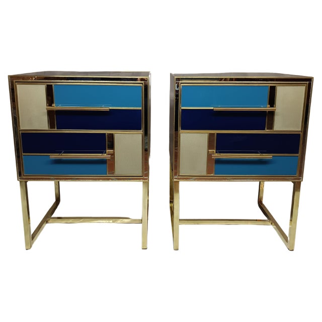Wooden Bedside Tables from Justfurnituress SRL, Set of 2 For Sale - Image 13 of 13