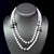Akoya Tahitian Pearl Diamond Sapphire Necklace 14k Gold Certified For Sale - Image 12 of 16