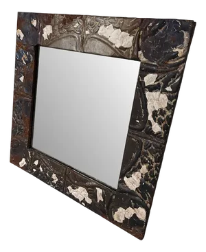 Pressed Tin Ceiling Tile Mirror