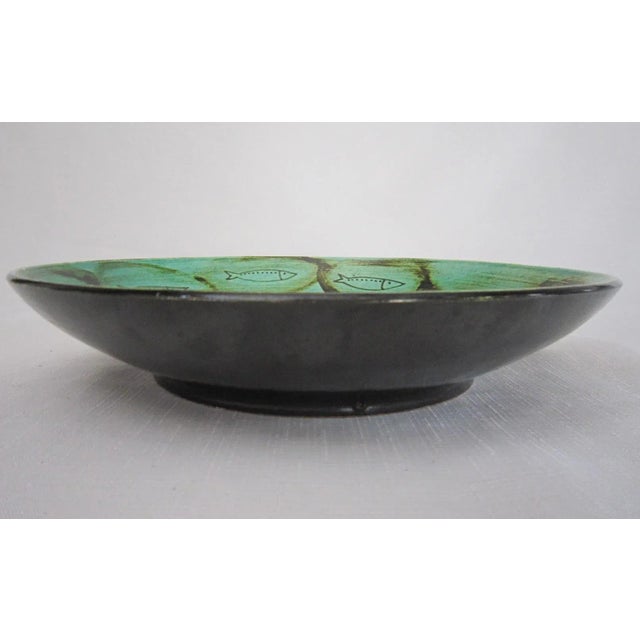 Ceramic 1960s Mid-Century Art Pottery Bowl, Signed For Sale - Image 7 of 8