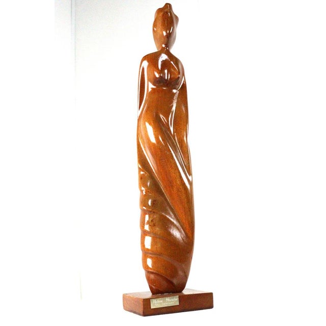 Nelson Morales, Figurative Sculpture, Wood For Sale - Image 6 of 16