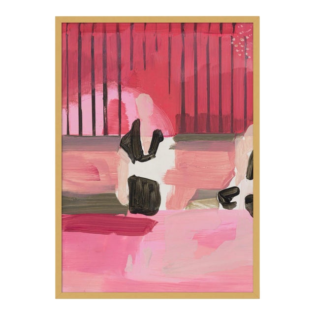 More than you'll ever know by Lucia Jones in Gold Frame, Small Art Print For Sale