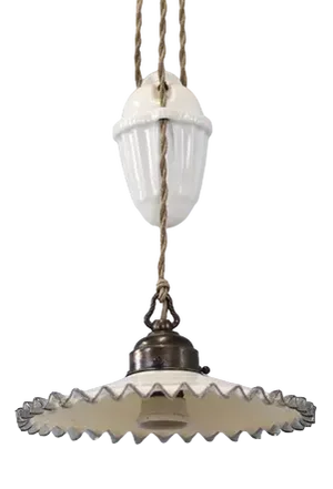 Antique Pendant Lamp, 1920s