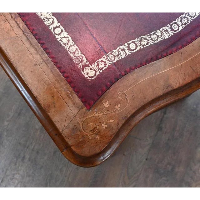 Victorian Davenport Desk in Burr Walnut, 1860s For Sale - Image 4 of 7