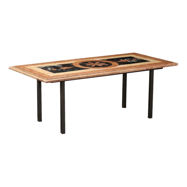 20th Century Coffee Table in Marble, Italy For Sale