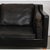 Black Vintage 2213 3-Seater Sofa in Patinated Black Leather by Børge Mogensen for Fredericia For Sale - Image 8 of 18