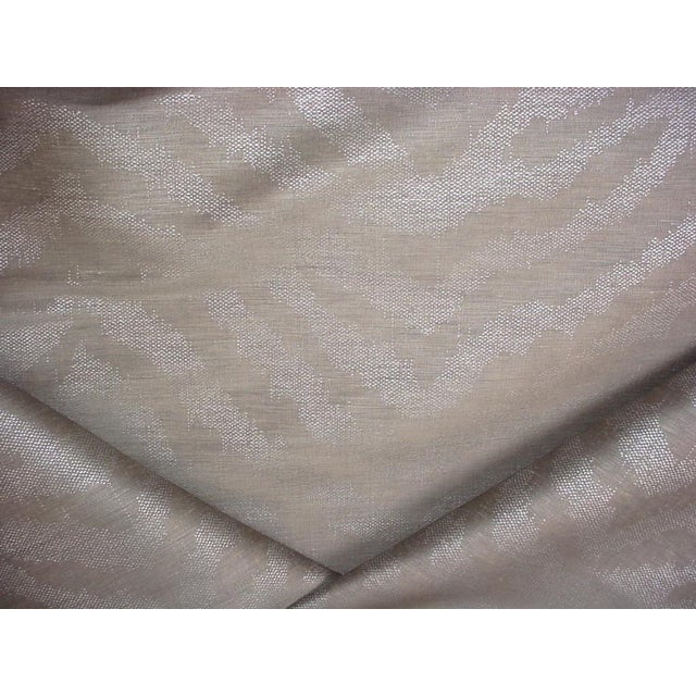 Scalamandre Bengali Tiger Stripe Silk Upholstery Fabric 19 3/4 Yards