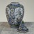 Ink Blue Set of Three Antique Boch Frères Keramis Hand-Painted Lidded Vases For Sale - Image 8 of 18