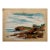 Henry Emil Salloch Original Watercolor on Paper Cap Des Rosiers, Gaspé Pq. 1957. For Sale