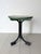 Modern Modernist Industrial Side Table with Green Top, France, 1940s For Sale - Image 3 of 8
