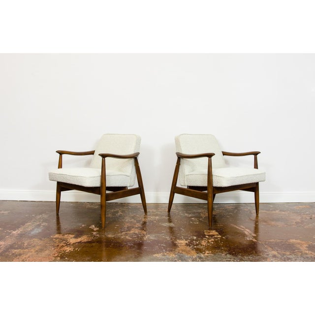 Mid-Century Modern Lounge Chairs by Juliusz Kędziorek, Poland, 1960s, Set of 2 For Sale - Image 13 of 18
