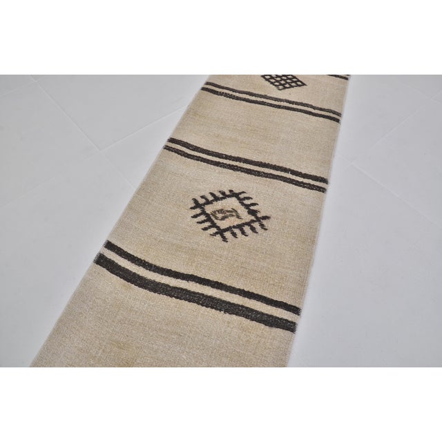 Vintage Anatolian Hemp Runner For Sale - Image 4 of 9