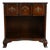 Kindel Furniture Georgian Solid Mahogany Block Front Nightstand For Sale