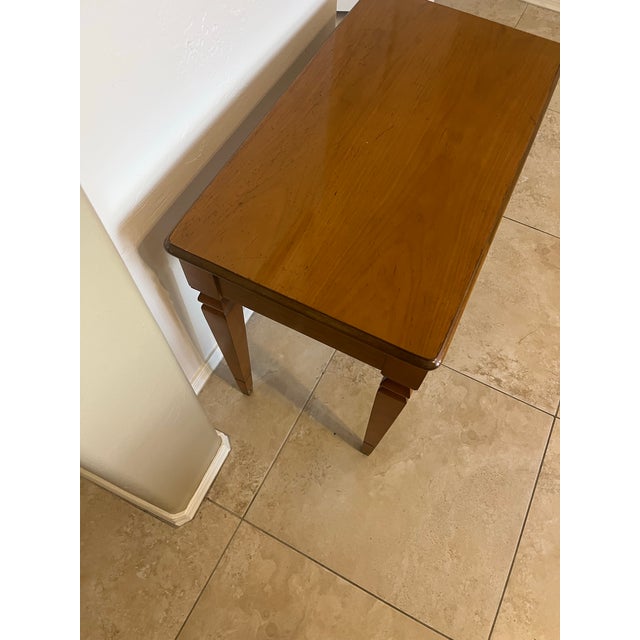 Mid 20th Century Solid Wood Piano Organ Foyer Bench With Music Storage For Sale - Image 11 of 12