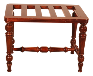Mahogany Luggage Rack, 19th Century