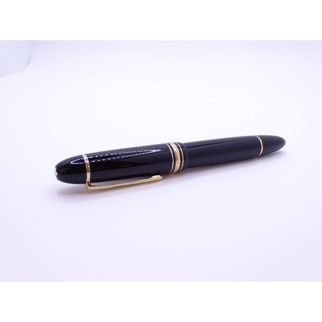 Meisterstuck 149 Fountain Pen in 14k Gold from Montblanc, 1980s For Sale - Image 6 of 18