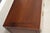 Brown 1970s Solid Mahogany and Brass Chest Credenza For Sale - Image 8 of 10