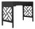 Chippendale Writing Desk - Black For Sale