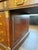 Traditional 1980s Maitland-Smith Burl Wood Executive Desk With Leather Inset Top – Double Pedestal, Brass Hardware For Sale - Image 3 of 17