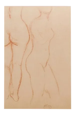 1950s After Aristide Maillol "Studies" First Edition Vintage Lithograph