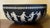 1960s Large Wedgwood Black Basalt Dancing Hours Centerpiece Bowl With White Classical Maidens For Sale - Image 5 of 12