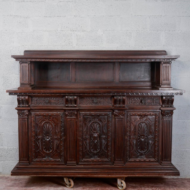 Antique Credenza with Plate Rack by Maggini Recanati, 1800s For Sale - Image 15 of 18