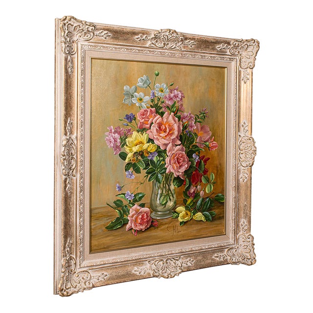 1980's Vintage Still Life Painting For Sale