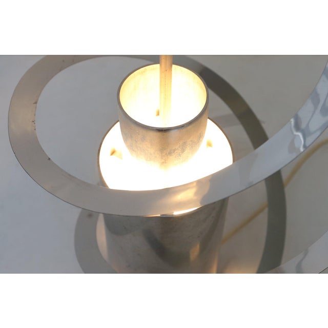Kinetic Spiral Light Sculpture by Werner Epstein, 1972 For Sale - Image 6 of 12