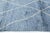 Handmade Moroccan Style Wool Rug With Soft Lattice Geometric in Denim Blue 8x10 For Sale In New York - Image 6 of 12