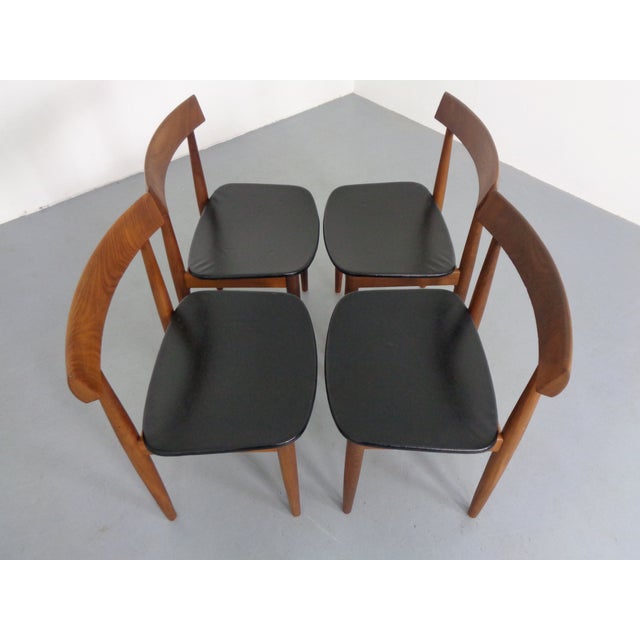 Roundette Teak Table & Chairs from Hans Olsen, Denmark, 1950sm, Set of 5 For Sale - Image 17 of 18