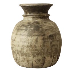 Vintage Teak Vase For Sale