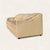 Mid-Century Inspired Beige Leather Sofa – Vintage Postmodern, 1980s For Sale - Image 10 of 10