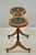 Traditional Vintage Weiman Heiroom French Empire Regency Style Black Leather Top Side Table For Sale - Image 3 of 17