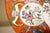 1970s Macau Famille Rose Satsuma Style Raised Figural Charger Plate For Sale - Image 15 of 16