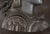 Metal Patinated Metal Bas-Reliefs on Wooden Display Stand, 1800s, Set of 2 For Sale - Image 7 of 11