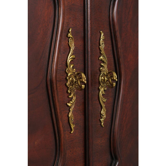 Henkel Harris Mahogany Chippendale Documents Secretary Desk For Sale - Image 15 of 18