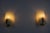 Vintage Glass Wall Lamps, Germany, 1960s, Set of 2 For Sale - Image 3 of 9