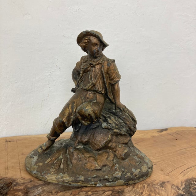 Victorian Peasant Art Figure, Late 19th Century For Sale - Image 11 of 14