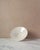 Ceramic Large Handcrafted Ceramic Pedestal Bowl by NPage Studio X Lostine in Salt White For Sale - Image 7 of 9